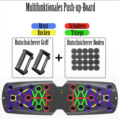 Multifunktionales Push-up-Board - Kompaktes Fitnessset für Ganzkörpertraining