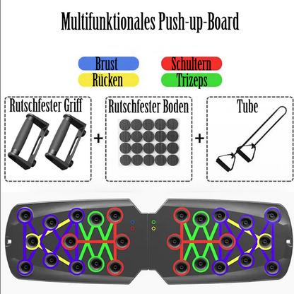 Multifunktionales Push-up-Board - Kompaktes Fitnessset für Ganzkörpertraining