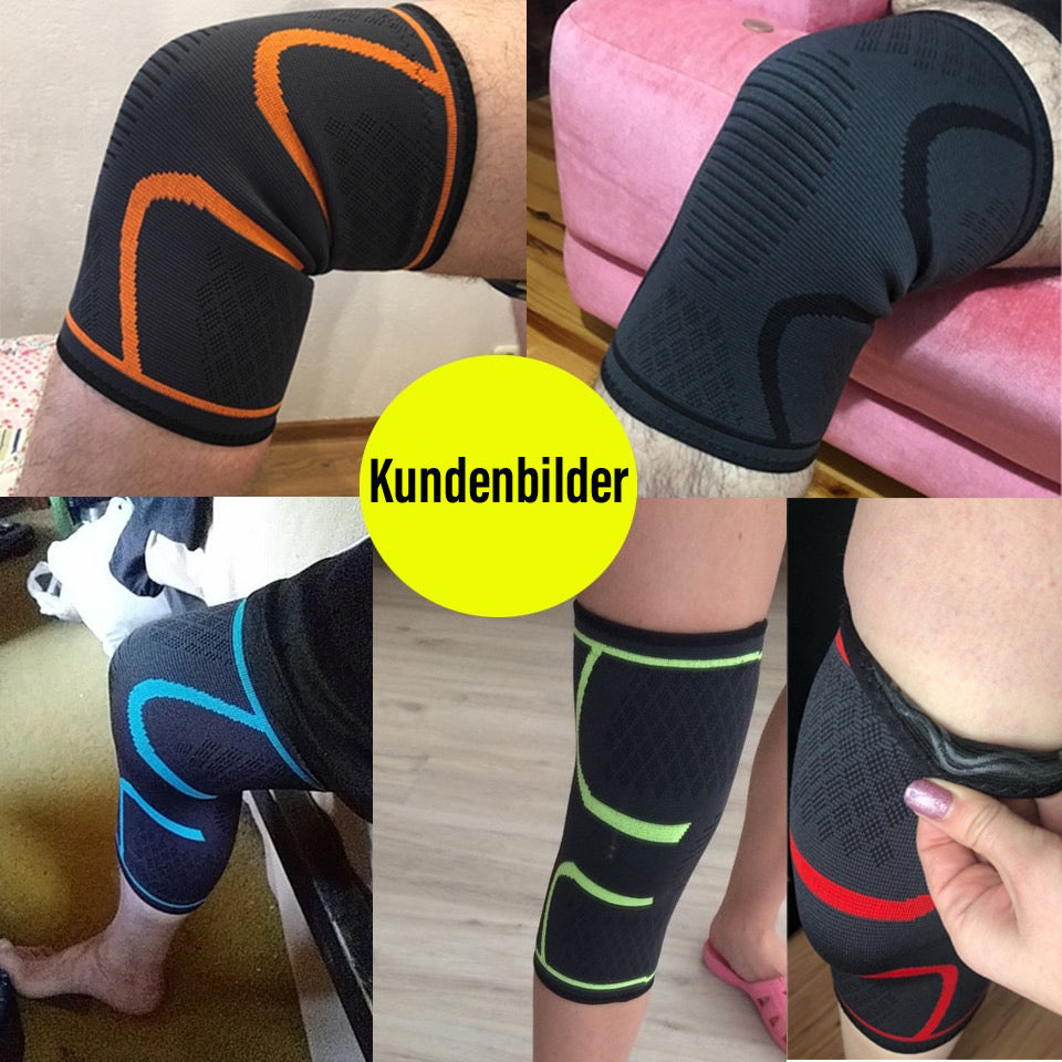 Kniebandage aus elastischem Nylon | Kompression-Knieschoner