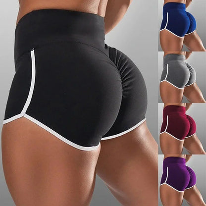 FitFlex - Nahtlose Push-Up Sports-Shorts für Damen