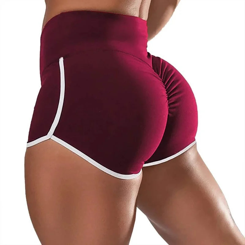 FitFlex - Nahtlose Push-Up Sports-Shorts für Damen