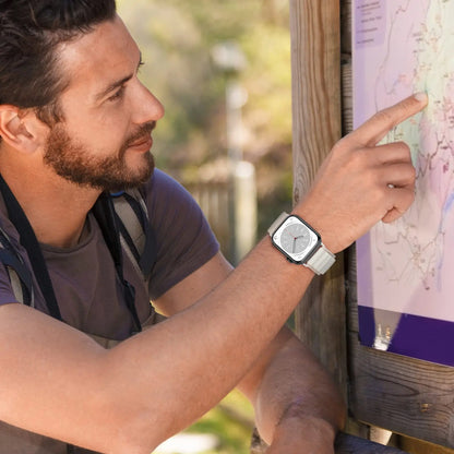 Modisches 'Alpine Loop' Apple Watch Armband