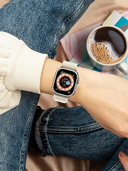 Modisches 'Alpine Loop' Apple Watch Armband