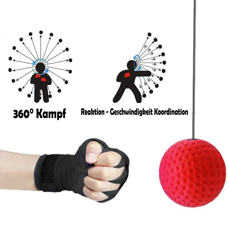 Kopf-Boxtraining Ball zur Koordinationssteigerung