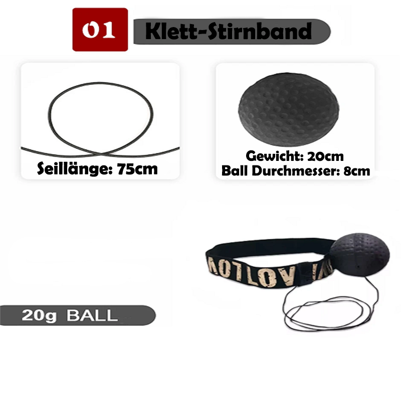 Kopf-Boxtraining Ball zur Koordinationssteigerung