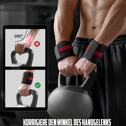 PowerGrip Handgelenkbandage für mehr Stabilisation