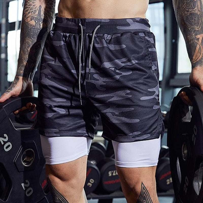 2 In 1 Gym Shorts