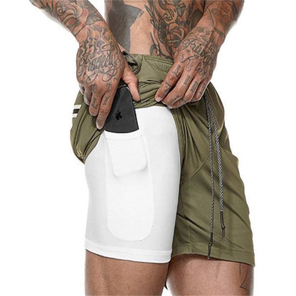 2 In 1 Gym Shorts