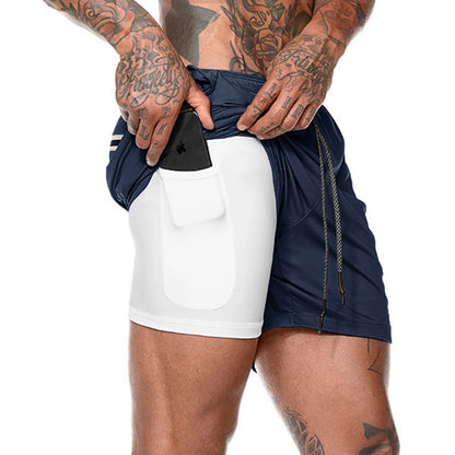 2 In 1 Gym Shorts