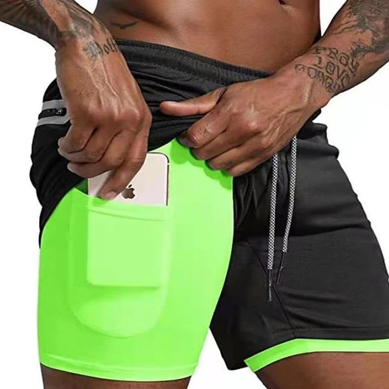 2 In 1 Gym Shorts