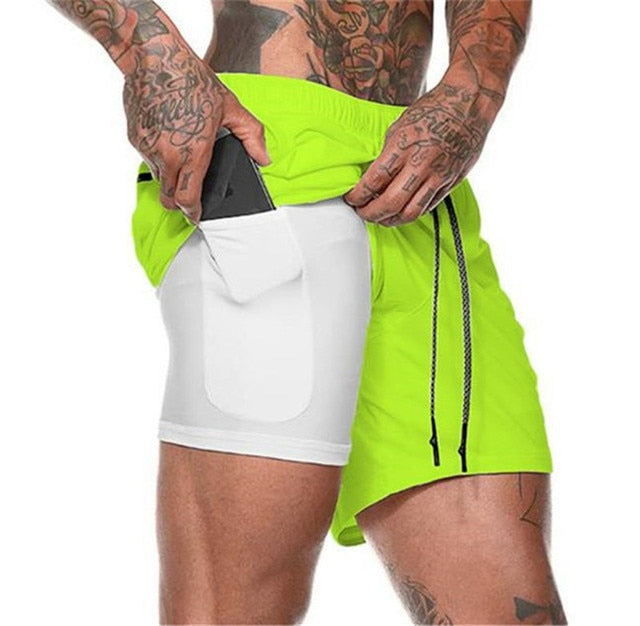 2 In 1 Gym Shorts