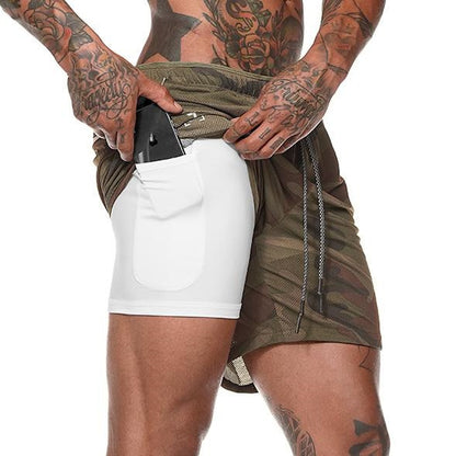 2 In 1 Gym Shorts